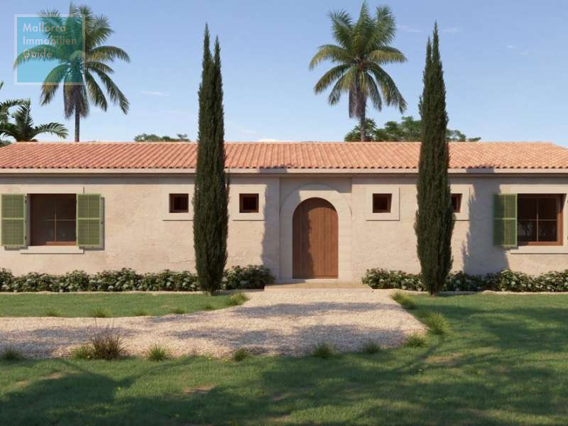 Vorderansicht der Finca