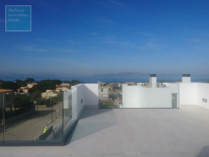 Villa, Colonia Sant Pere NEUBAU, Haus zu verkaufen mit Pool und Meerblick