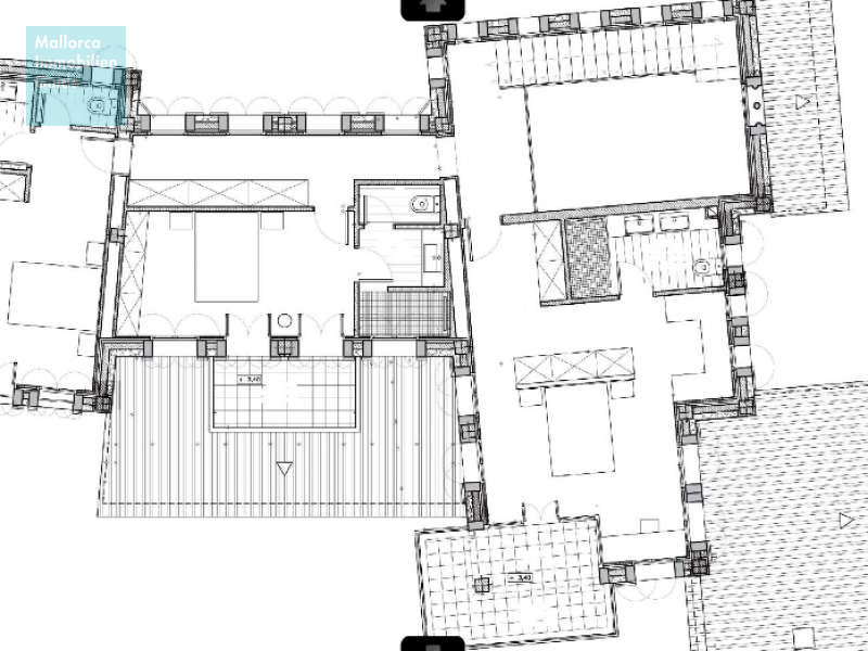Exclusiva finca nueva con piscina y viñas propias en Porreres. - 7