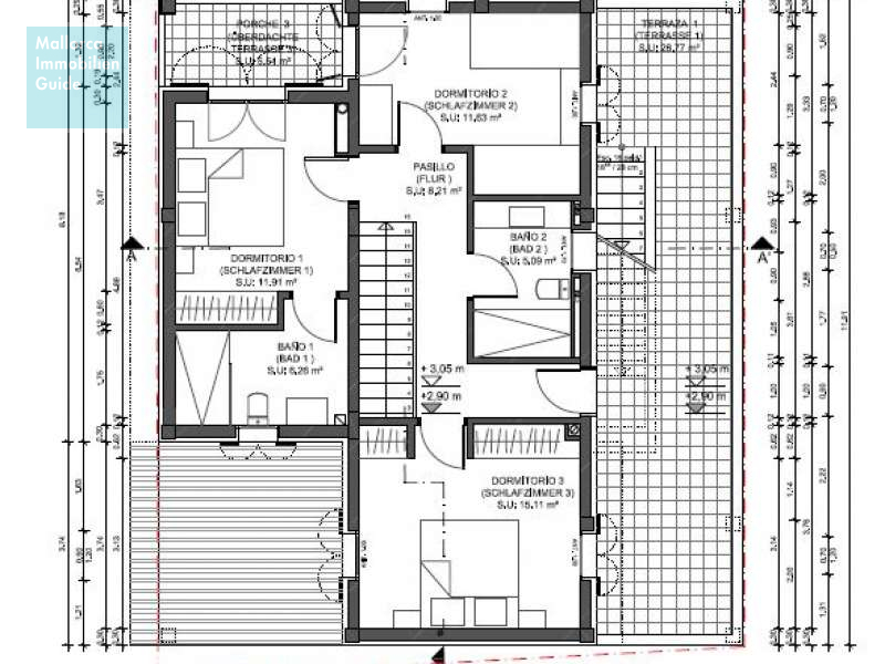 Baugrundstück, Can Picafort: Grundstück mit Baugenehmigung in Meernähe - 4