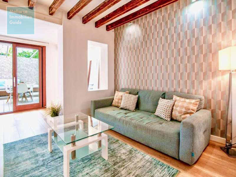 Abgegrenzter Couchbereich