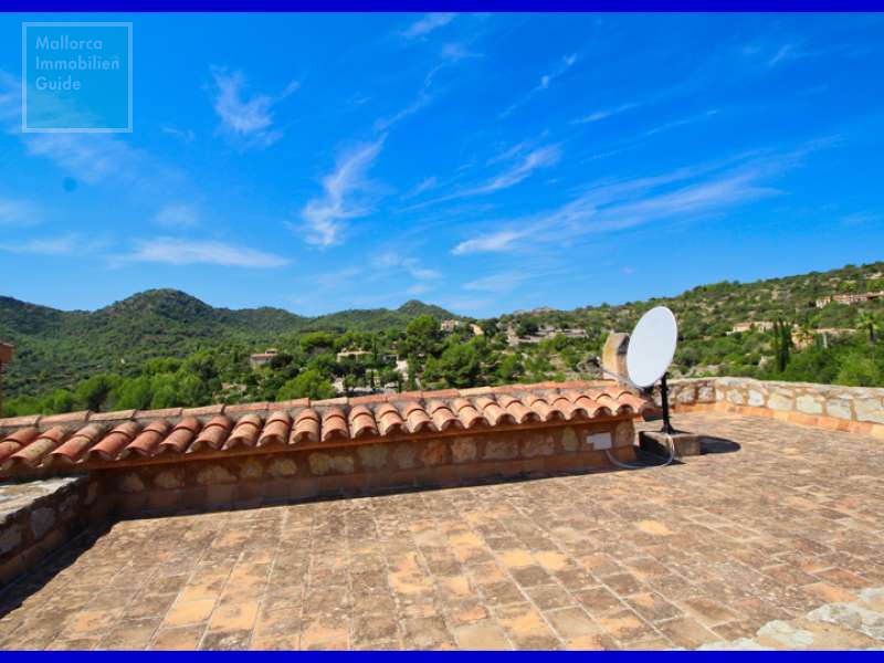 Blick von der Dachterrasse