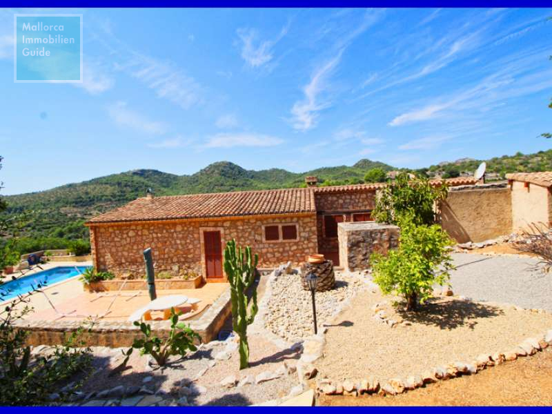 Ebenerdige Hauptwohnebene mit Pool und Terrasse