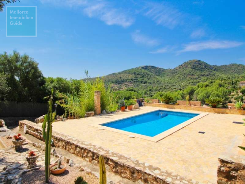 Poolterrasse - Finca Son Servera