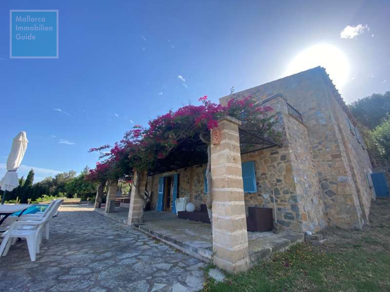 Überdachte Terrasse im EG