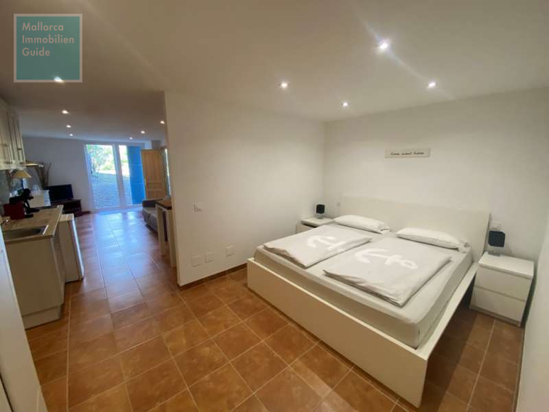 Abgetrennter Schlafbereich