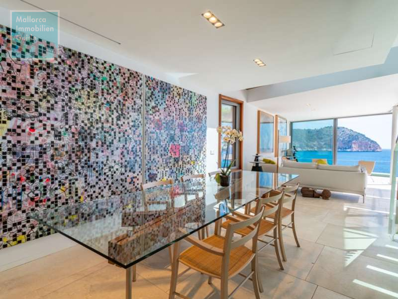 Essbereich mit Meerblick