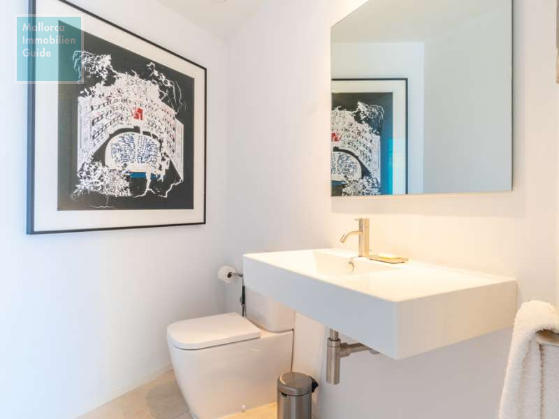 Moderne Badausstattung