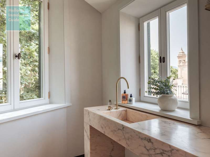 Badezimmer mit Blick