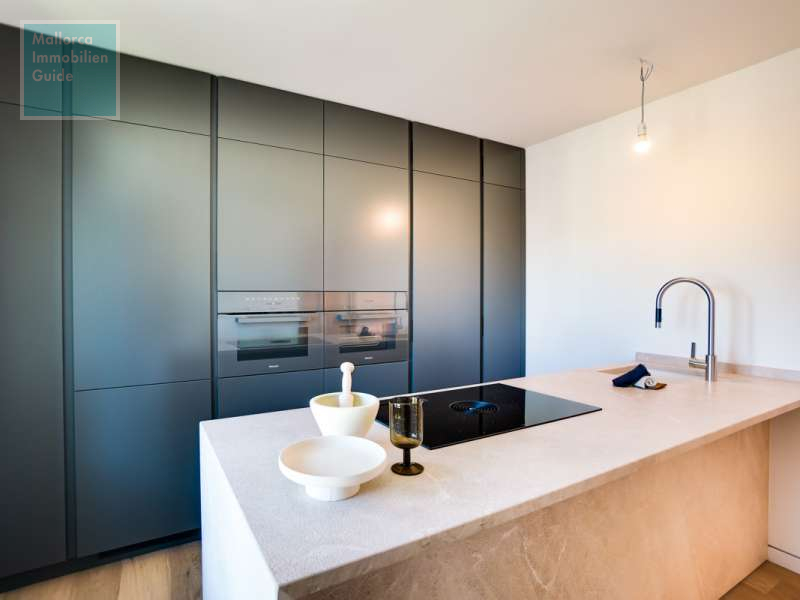 Moderne und voll ausgestattete Küche