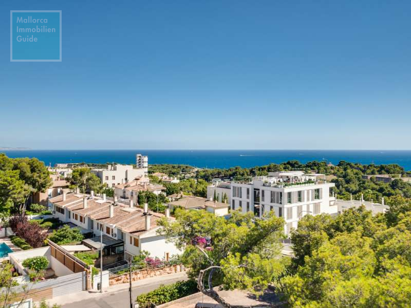 Meer- und Panoramablick von der Terrasse