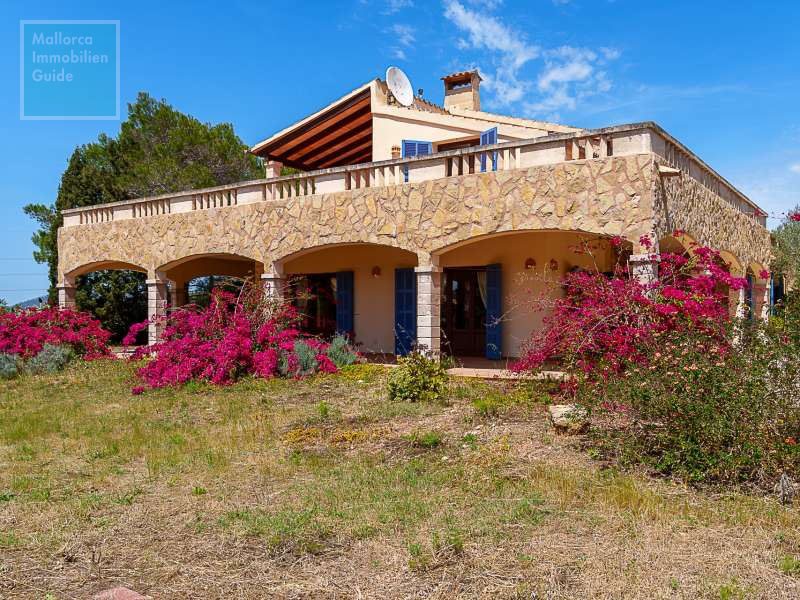 Süd-West Seite des Hauses