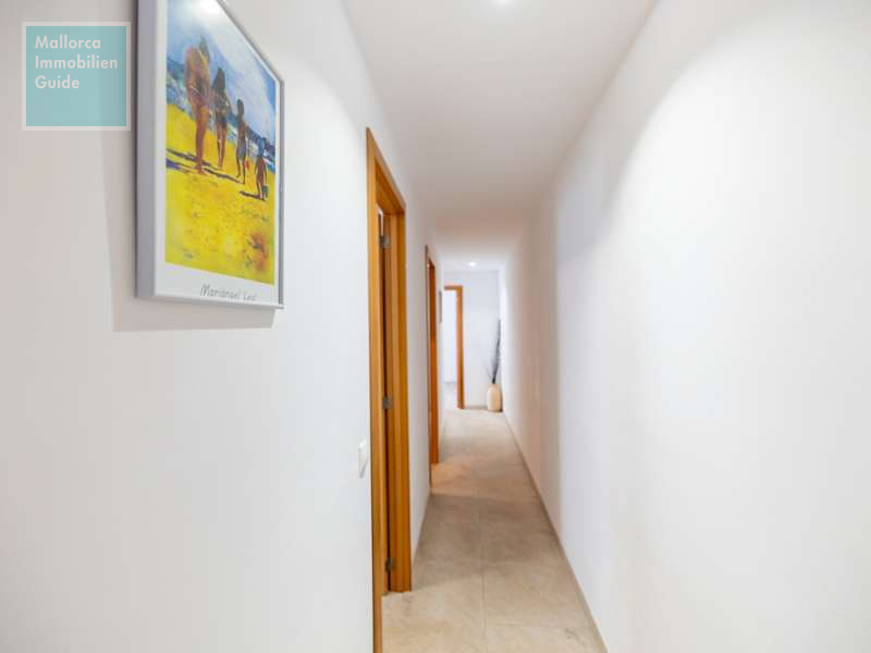 Flur zu den Schlafzimmern