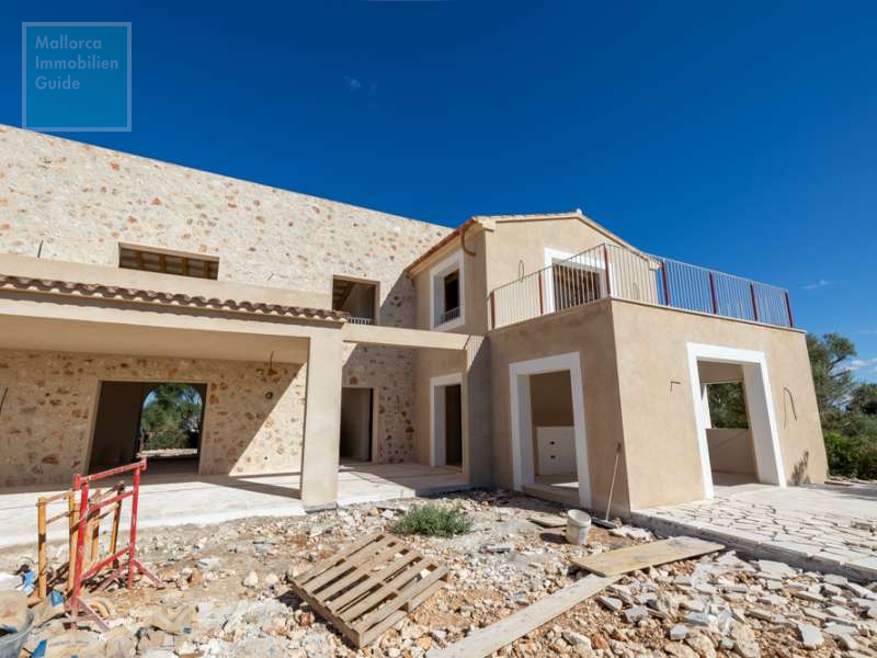 Rohbau Terrassenseite