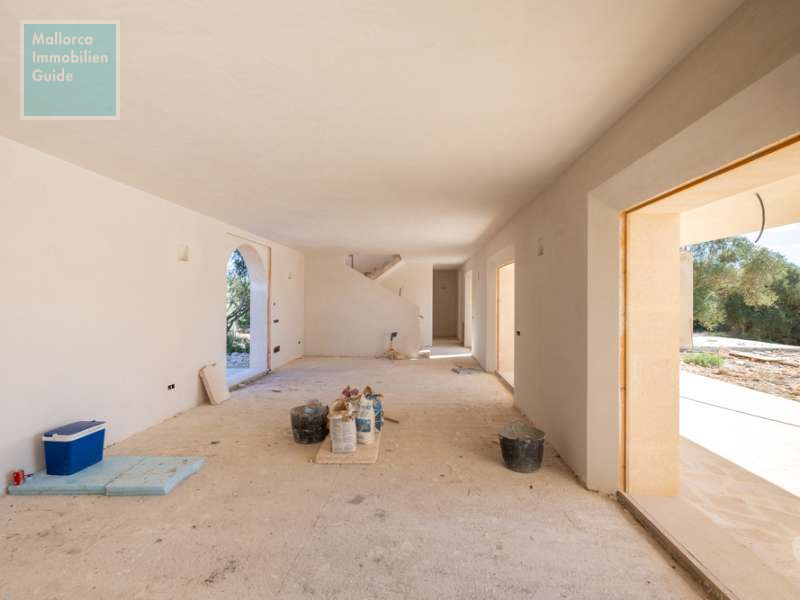 Wohnraum und Terrassenflächen