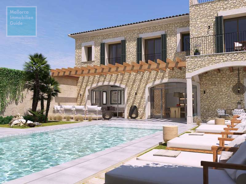 Grosszügiger Garten/Poolbereich