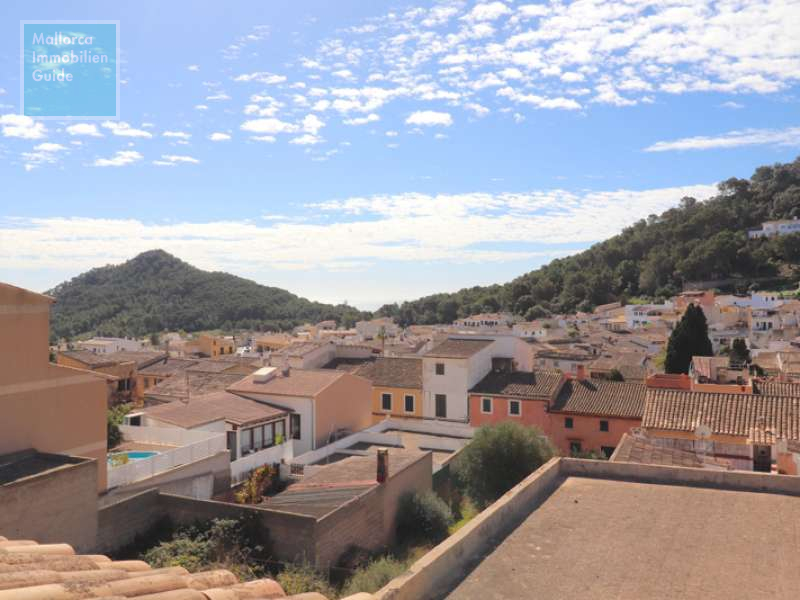 Stadthaus in Capdepera - Blick von der Dachterrasse