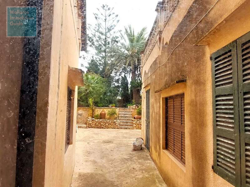 Zugang zum Garten und der Terrasse