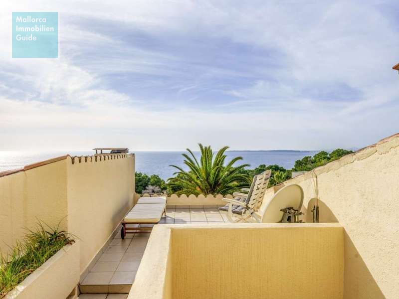 Zugang zur Dachterrasse