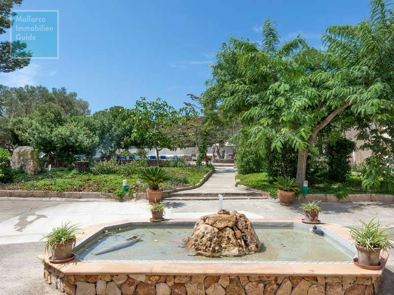 Gepflegte Gartenanlage