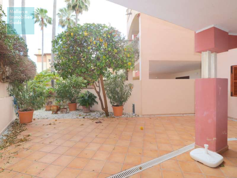 Terrasse der EG- Wohnung