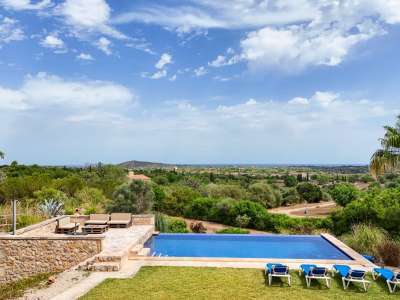 Finca mit Meerblick bei Sant Llorenc