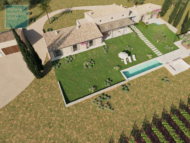 Baugrundstück, Montuiri: Grundstück mit genehmigtem Finca-Projekt | ruhige Lage - 18