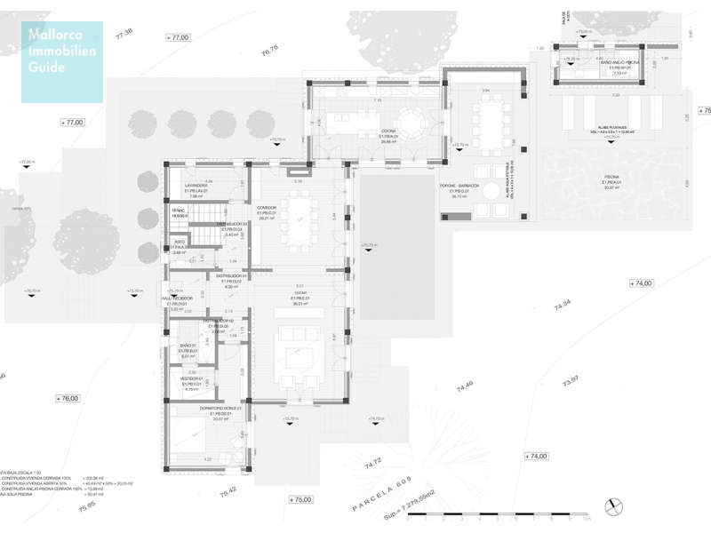 Son Servera, Finca: Landhaus mit Meerblick & Pool - 19