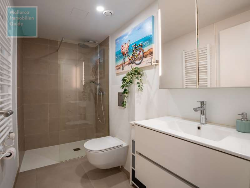 Cala Ratjada apartamento a estrenar, planta baja, jardín y garaje subterráneo - 12