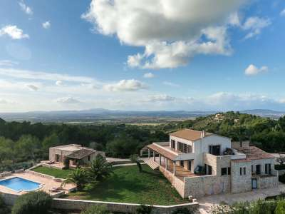Felanitx, Finca: Landhaus in erhöhter Lage zu verkaufen | 270°-Panoramablick - 1
