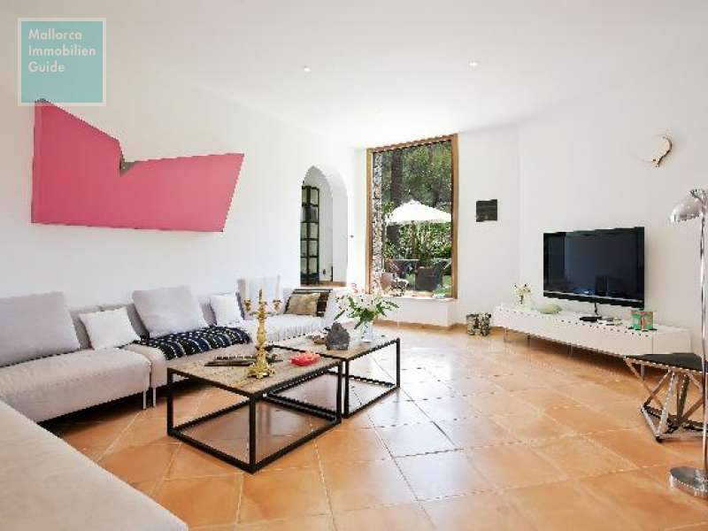 Villa con vistas bonitas a las montañas muy cerca del pueblo de Andratx - 4