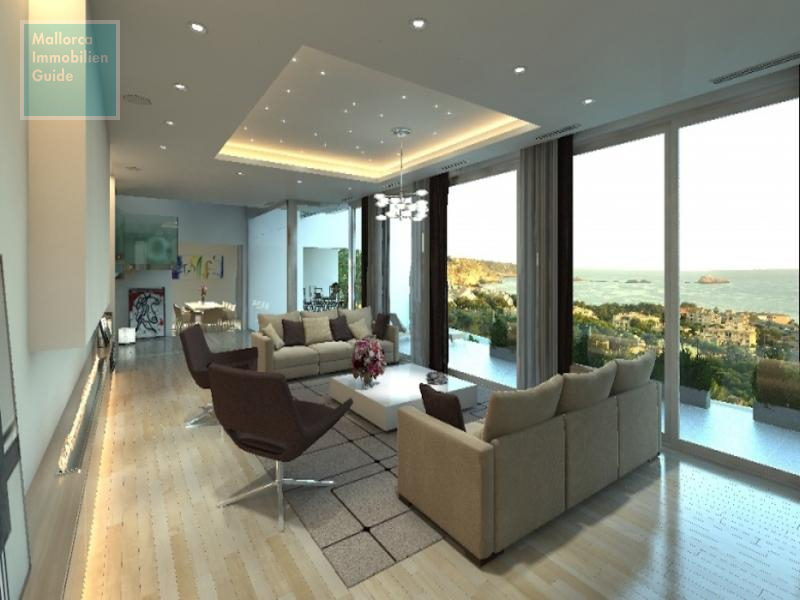 Modern luxury villa with sea views and pool in Santa Ponsa - 2